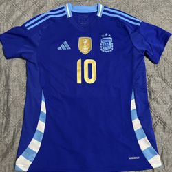 2024 Lionel Messi Argentina Away Jersey
