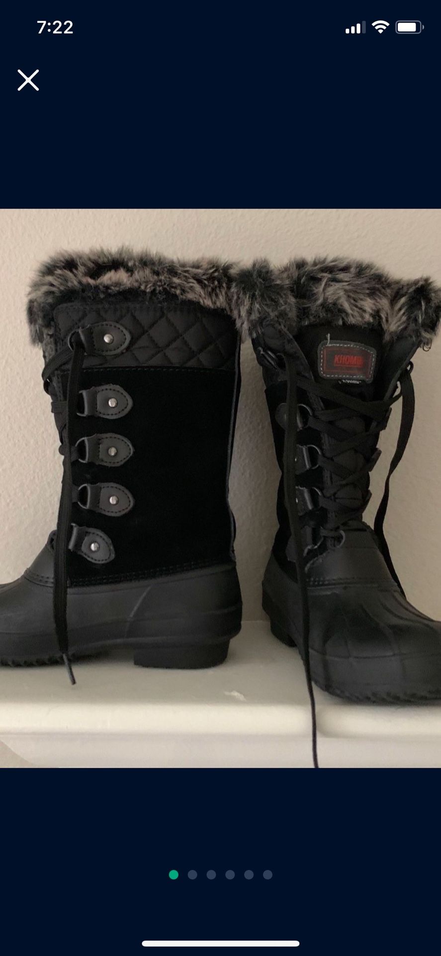 Women’s Snow Boots (SIZE 6)