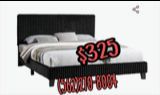 New queen bed
