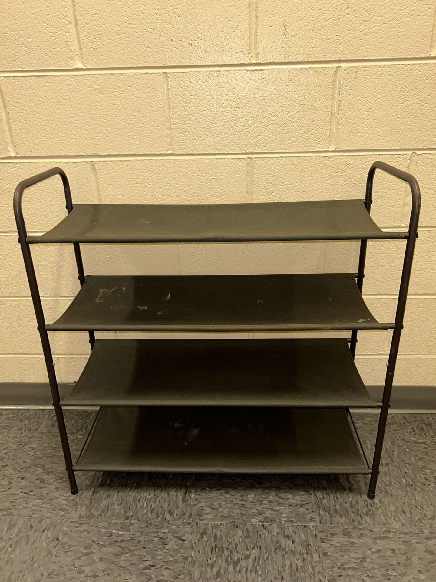 Simple Houseware 4-Tier Shoe Rack Storage Organizer, Bronze