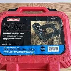 Craftsman 18 Gauge ⅜ - 1⅜" length