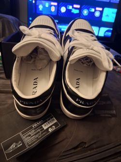 Prada Milano Downtown Sneakers black and white size 9
