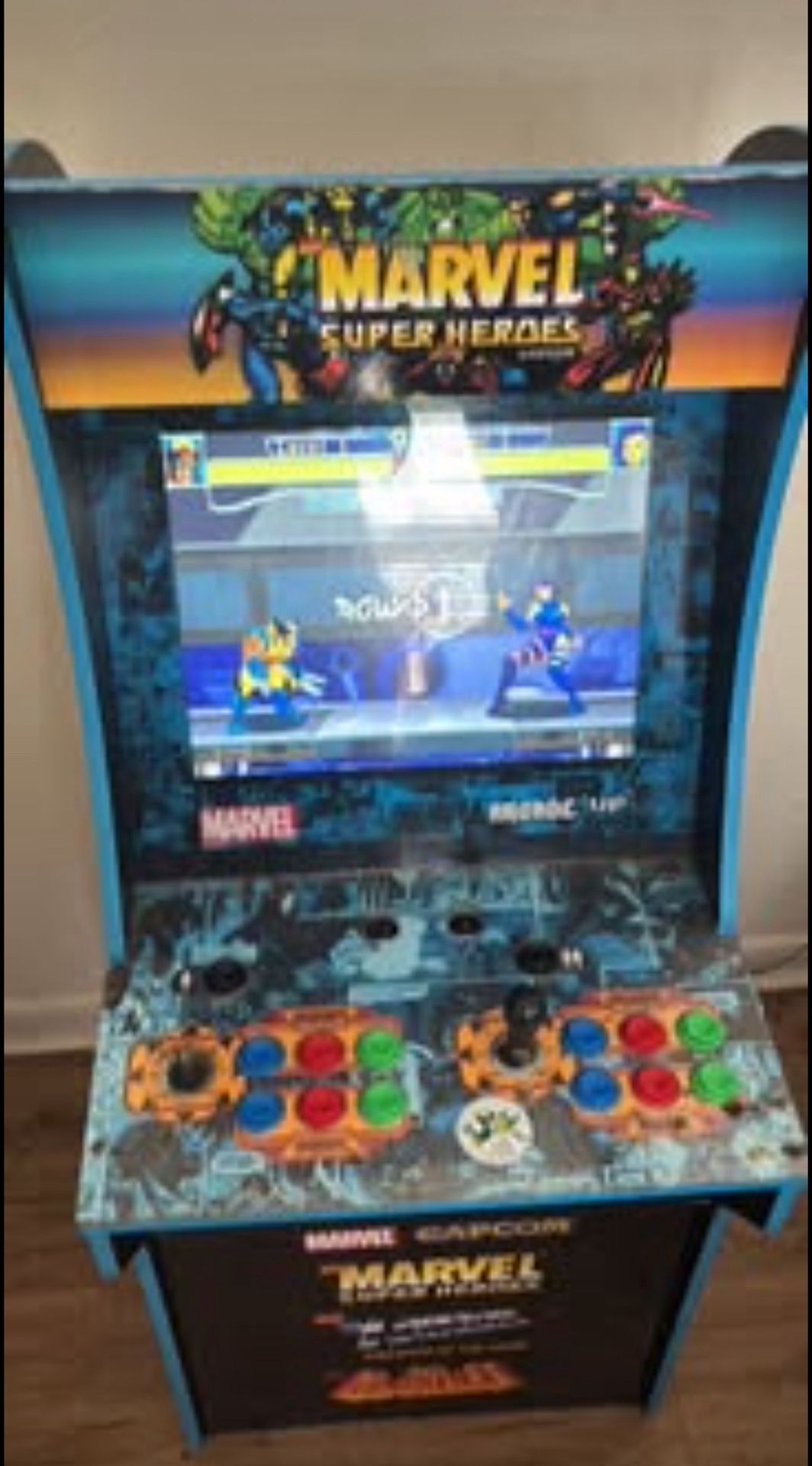 Marvel Arcade Game Station