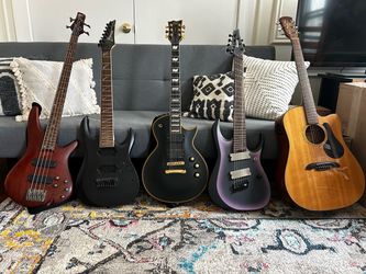 5 guitars must go together quickly