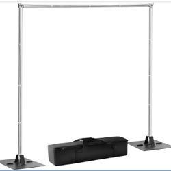  Backdrop 10 x 10 ft Height/Width Adjustable 