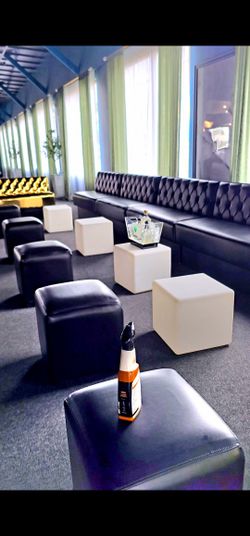 Black Lounge Furniture Sofas For Party