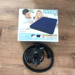 Intex Queen Air Mattress with Pump