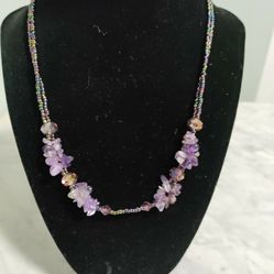 Beautiful Amethyst Necklace 