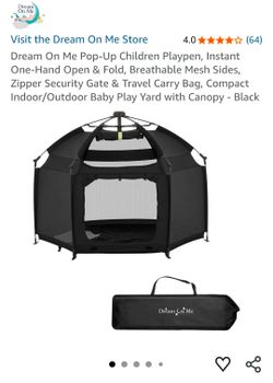 Portable pop-up playpen