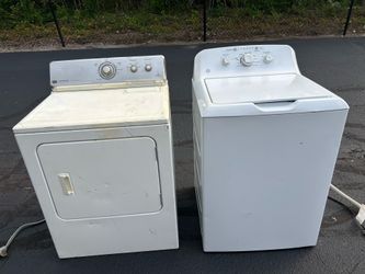 Washer and dryer set cash only