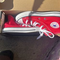 Red Converse High Top 