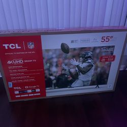 Brand New TCL 4K UHD 55” TV