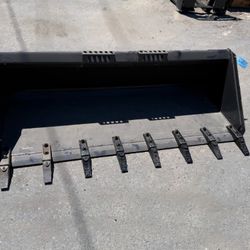74" New Severe Duty Bucket With Teeth