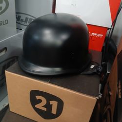 Motorcycle German style helmet brand new DOT approved brand new available in different sizes