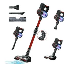 CANDEY Cordless Stick Vacuum Cleaner  Wet/Dry Handheld Vacuum