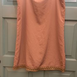 Vintage Drawstring Olive Green Skirt With Trim 