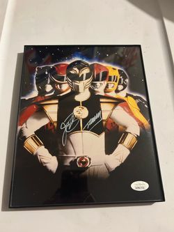 Jason David Frank Signed  Poster