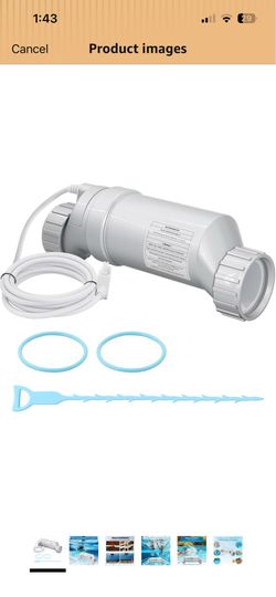 Salt Cell Replacement for Hayward T-Cell-15 – 3+ Year Titanium Core, Cuts Chlorine Costs Up to 56%, Compatible with AquaRite/AquaTrol/ProLogic/AQ-Logi