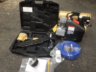 Framers Nailing Gun and Compressor Kit
