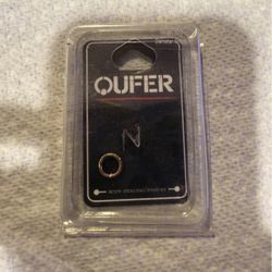 16g 6mm With Diamonds Hoop Earring