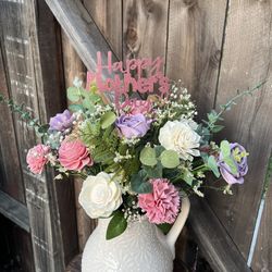 Eternal Wood Flower Mothers Day Gifts 