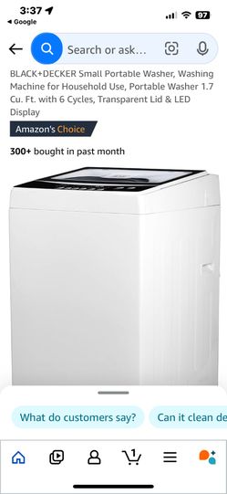 Black + Decker Washer