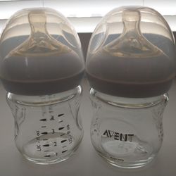 Avent Glass Baby Bottles