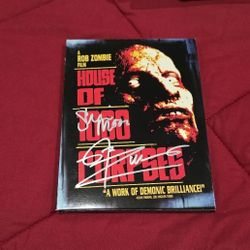 Rob Zombie's House Of 1000 Corpses SIGNED By Rob And Sheri Moon Zombie