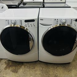 Kenmore elite super capacity washer and gas dryer set
