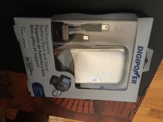 digipower battery pack with flip stand - charger - retail packaging - black