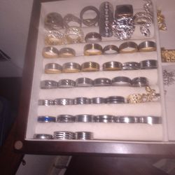 Ring Sale Sterling Silver And Two Tone Rings W/ Unique Handmade Jewelry