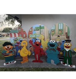 Sesame Street Backdrops 