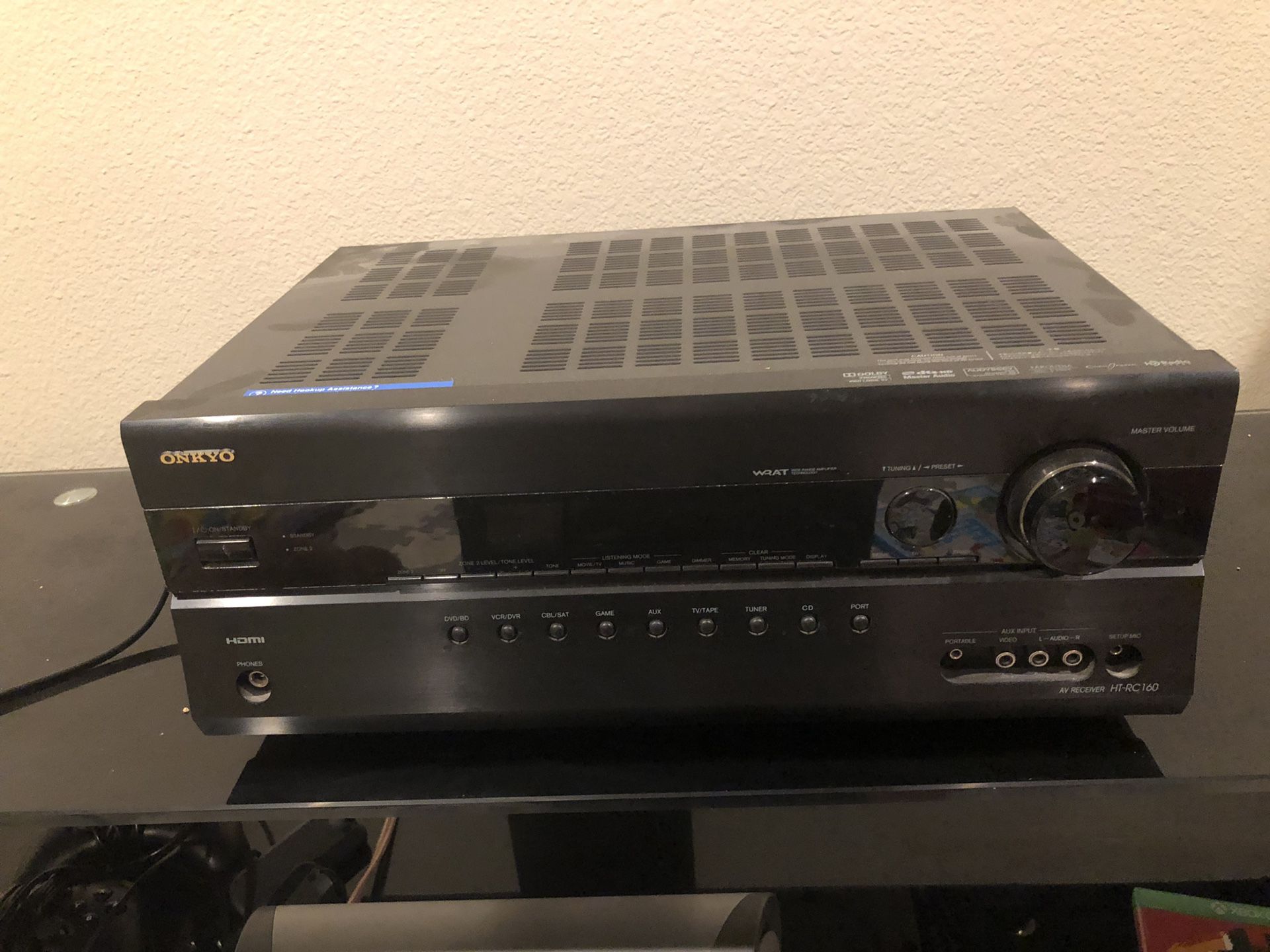 Onkyo HT-RC 160 7.2 Channel receiver