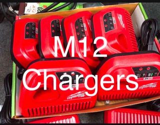 Milwaukee M12 Chargers (Brand New) Buy 2 or More $10 Each
