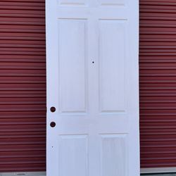 36”w, 94.”h main entrance door