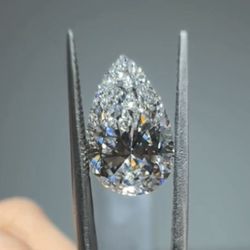 3.10ct Pear Lab Diamond E/VS2 IGI Certified Excellent Cut (MSRP $5,010)