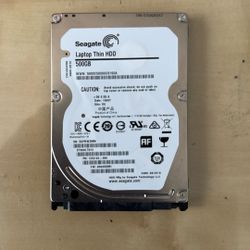 Seagate 500GB HDD 2.5 inch