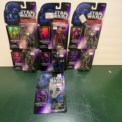 Star Wars Chewbacca Bounty Hunter Luke Skywalker Leia Disguise Shadows Of The Empire Kenner Figure