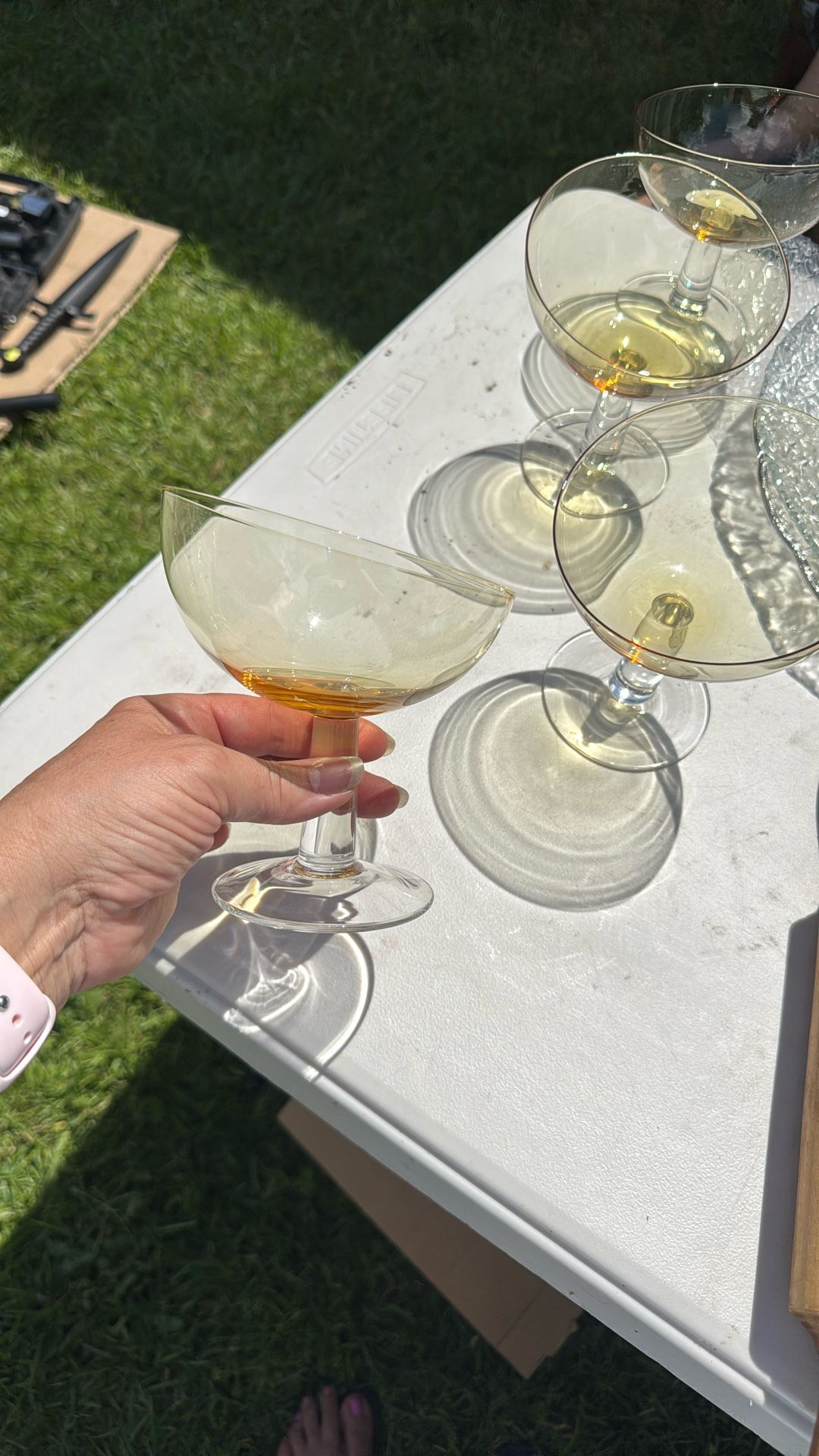 Vintage Dessert Glasses