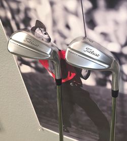 RARE - Titleist T250* (STAR) High Loft - Forged Iron Set - 5 thru PW, GW (R flex)