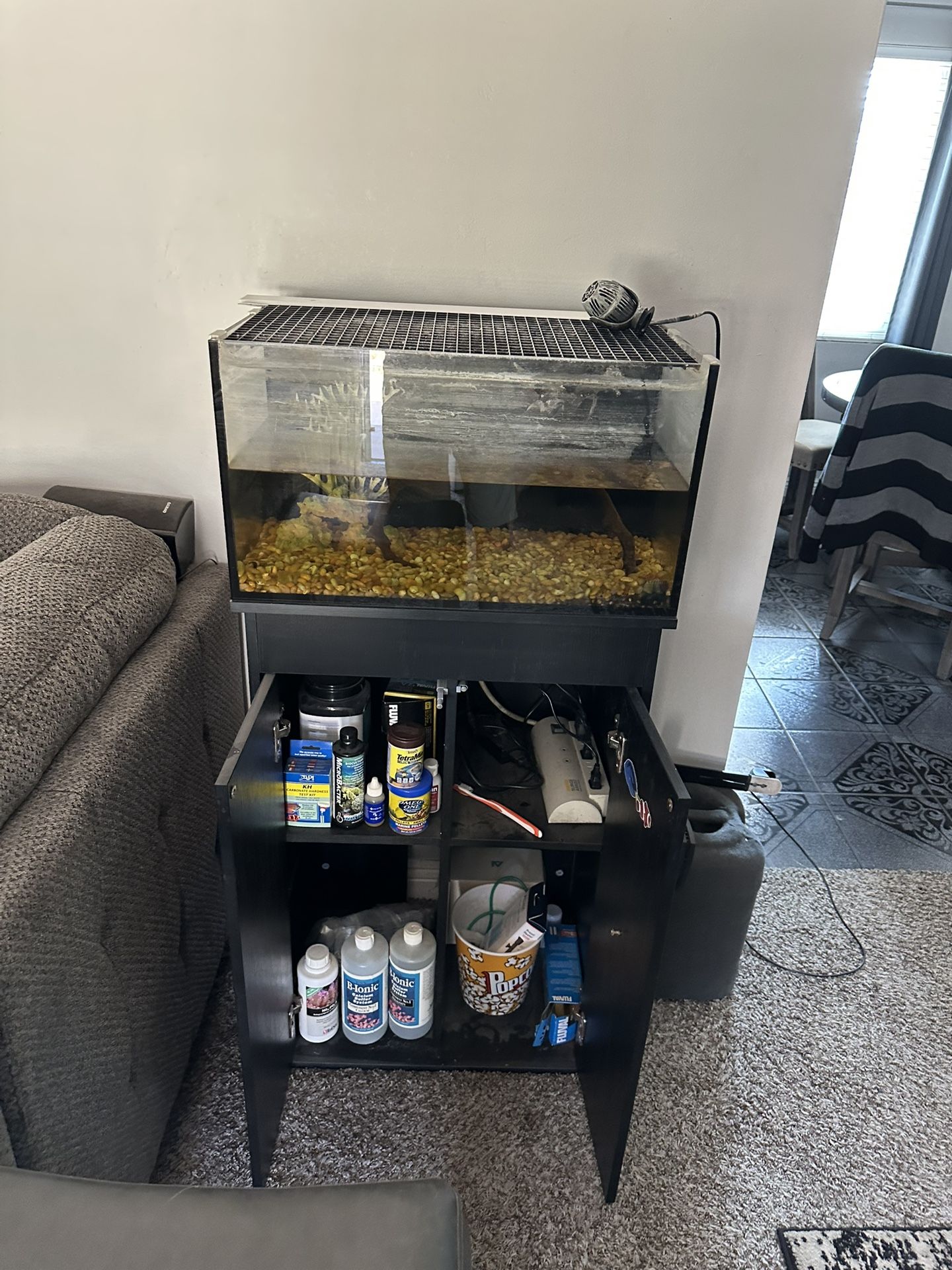 Fish Tank. Nuvo 20gallon
