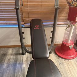Marcy Pro Bench  Barbell And Weights 