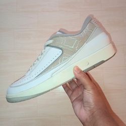 Men's Size 11 Air Jordan 2 Low Sneakers 