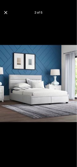 King size bed frame