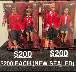 Barbie 2008 RBD Rebelde Televisa (NEW) $200 EACH Set Miguel i Mia] [Giovanni i Lupita]