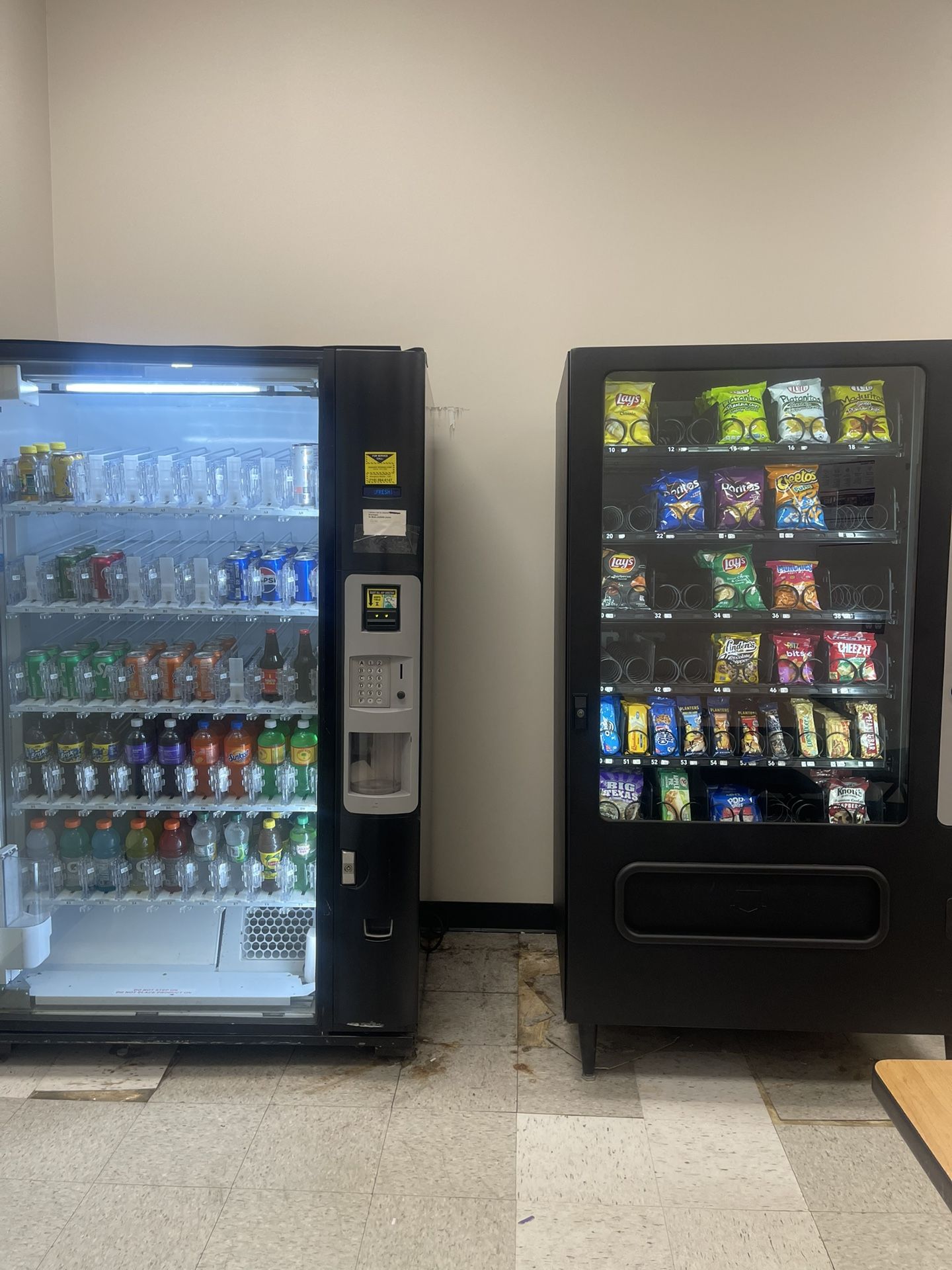 Vending Machines On Location 