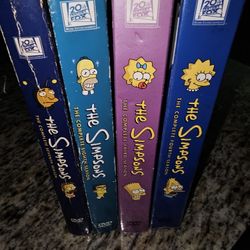 The Simpsons DVD Complete Season 3,4,7 and 8