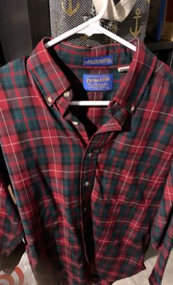 MENS PENDLETON SHIRT LONG SLEEVE