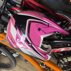 Girls BMX helmet