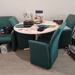 Upholstered dining room set